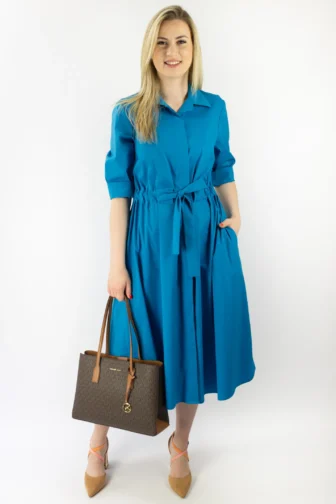 Elegancka szmizjerka Sun Sun niebieska